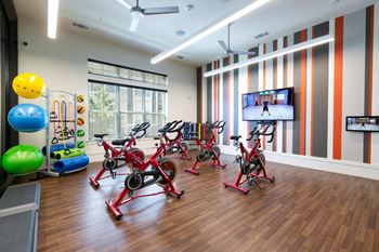 Peloton Bikes at North Creek Apartments, Hutto